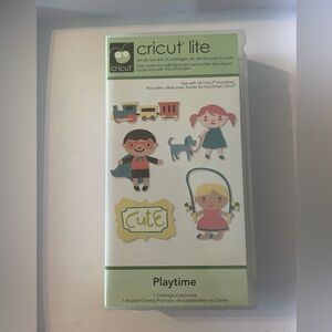 Cricut lite cartridge Playtime.